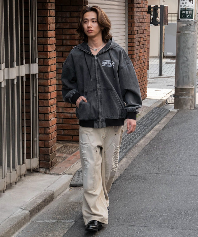 デニムフードブルゾン｜WEGO（ウィゴー） – WEGO ONLINE STORE