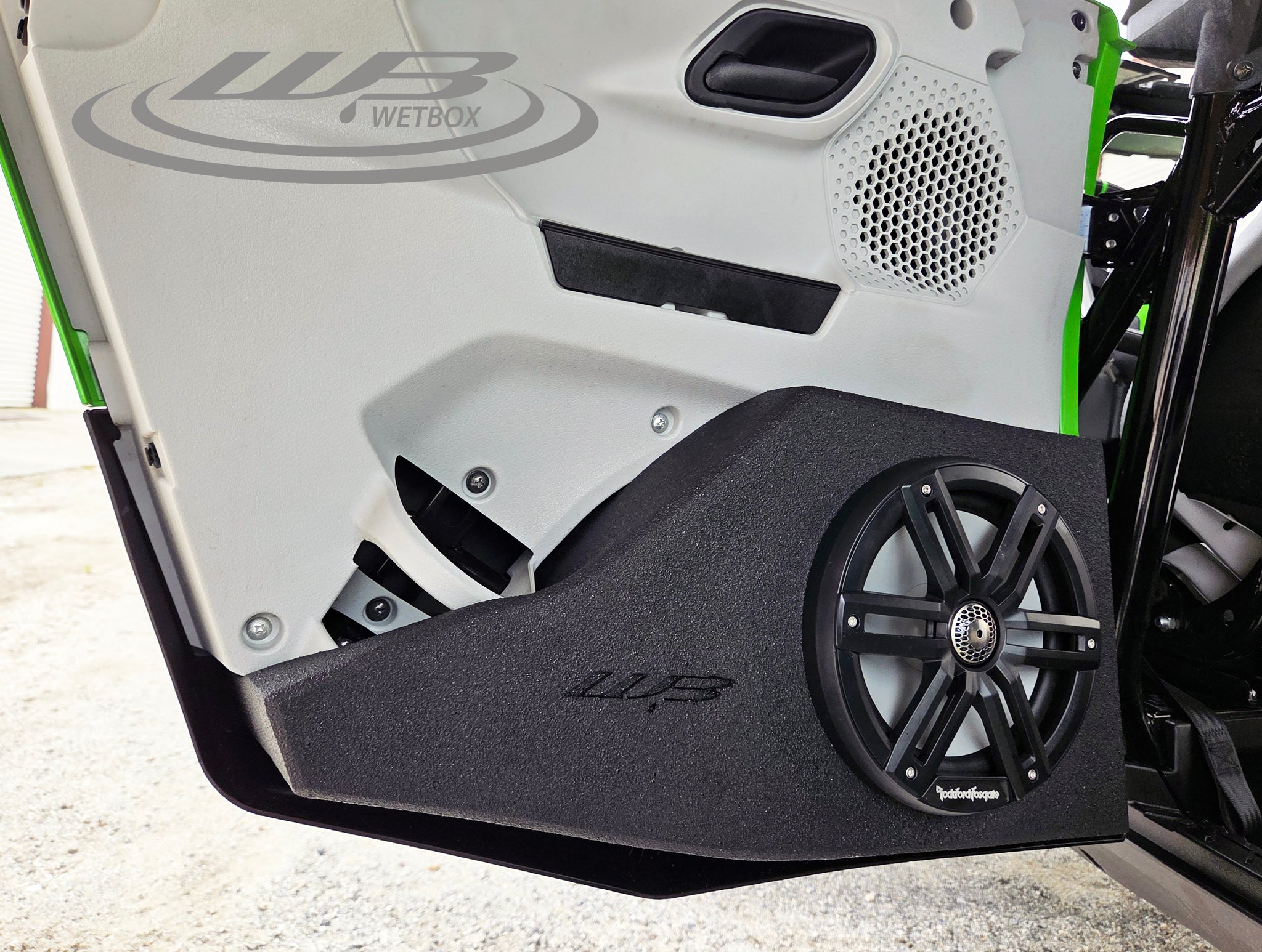 Kawasaki H2 rear door enclosures for 8 inch full range – wetboxaudio