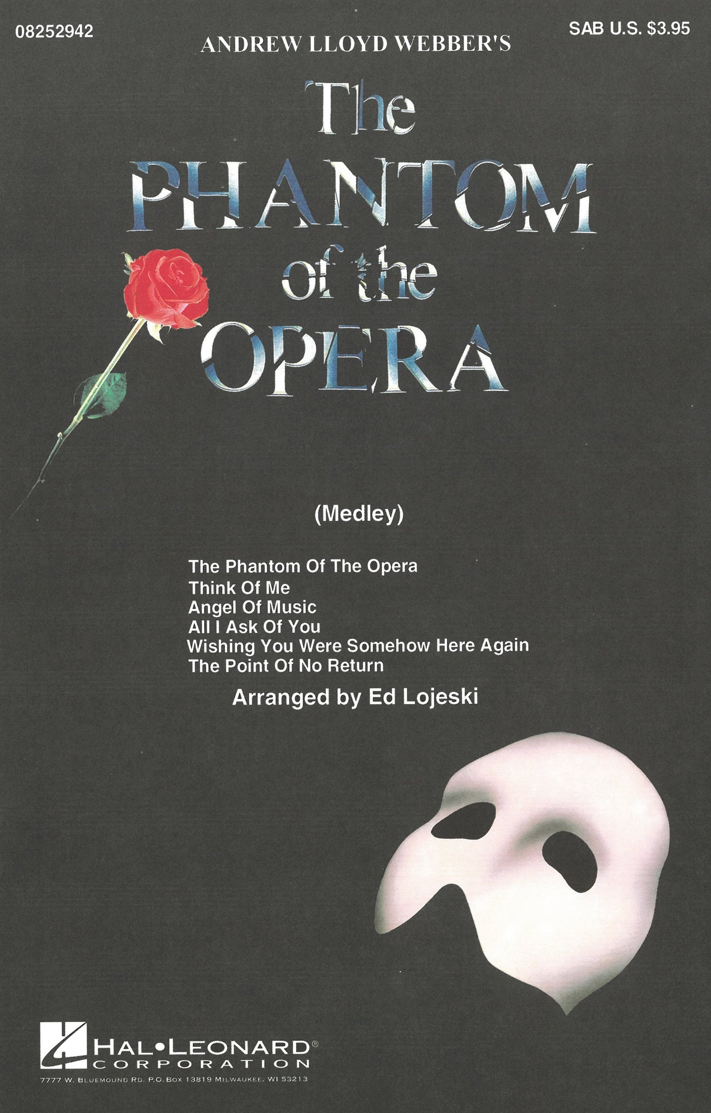 オペラ座の怪人 (メドレー) 〔混声3部合唱〕／The Phantom of the