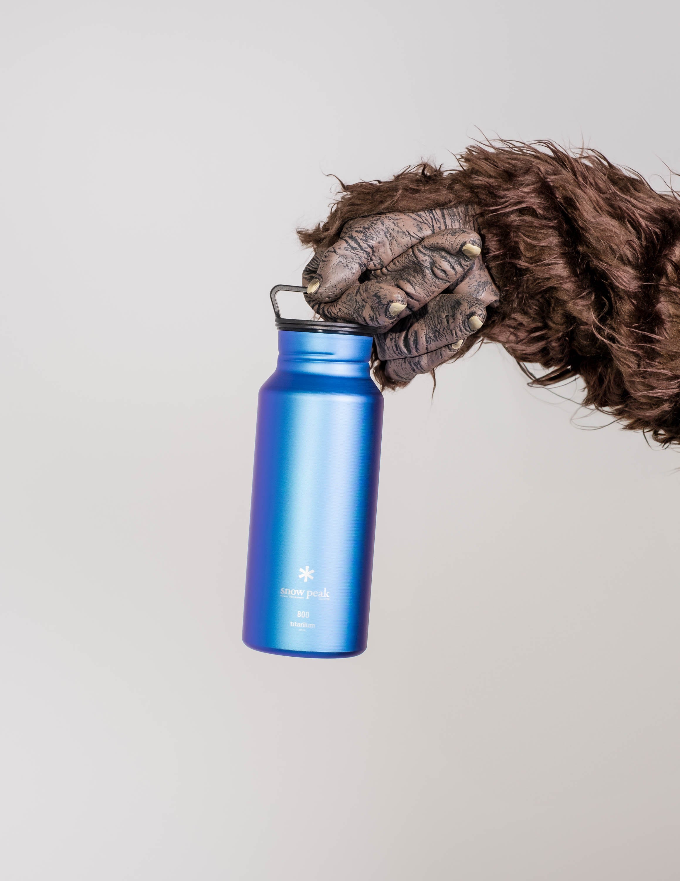 Titanium Aurora Bottle in Anodized Blue ~ Windthrow