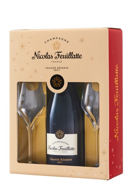 ニコラ・フィアット 】グラン・レゼルヴ ブリュット レーマングラス2脚