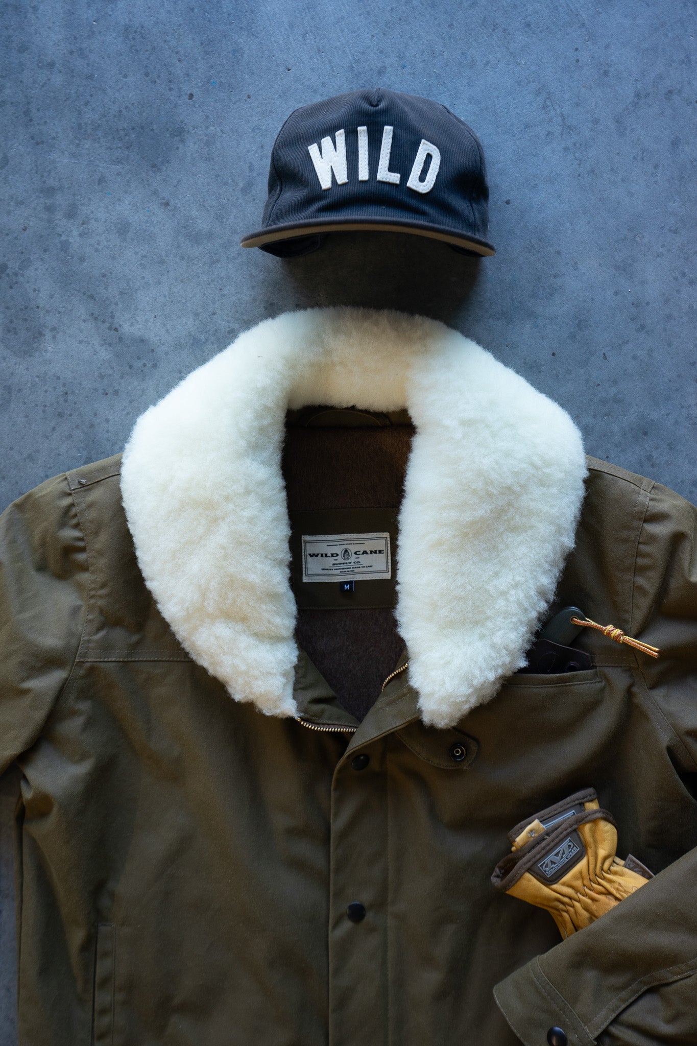 Wild Cane Supply Co. | The Pioneer Coat | British Millerain Waxed