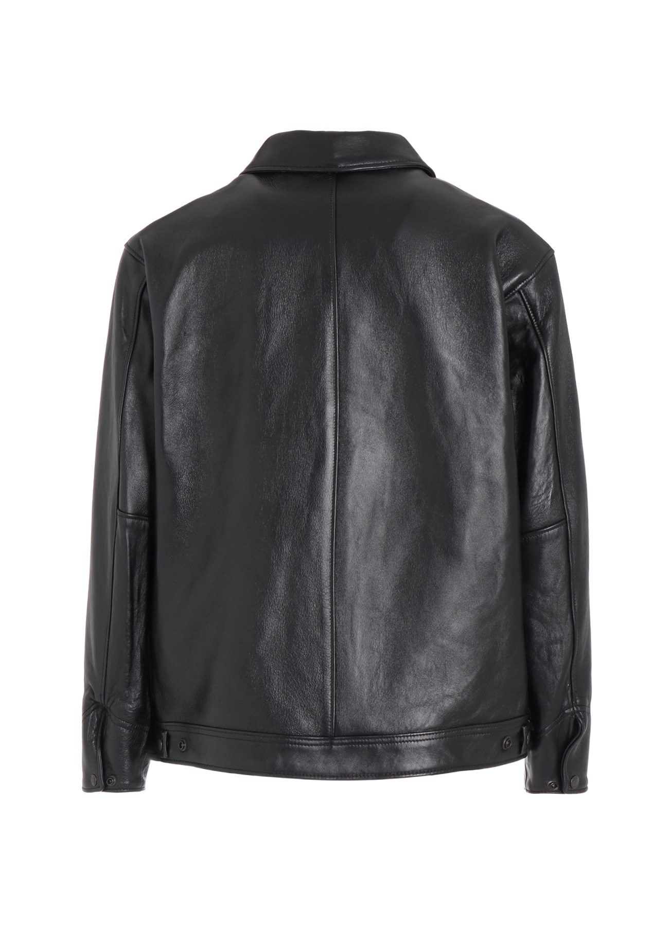 WILDSIDE × Schott LEATHER TRACKER JACKET(36 / S Black): Schott
