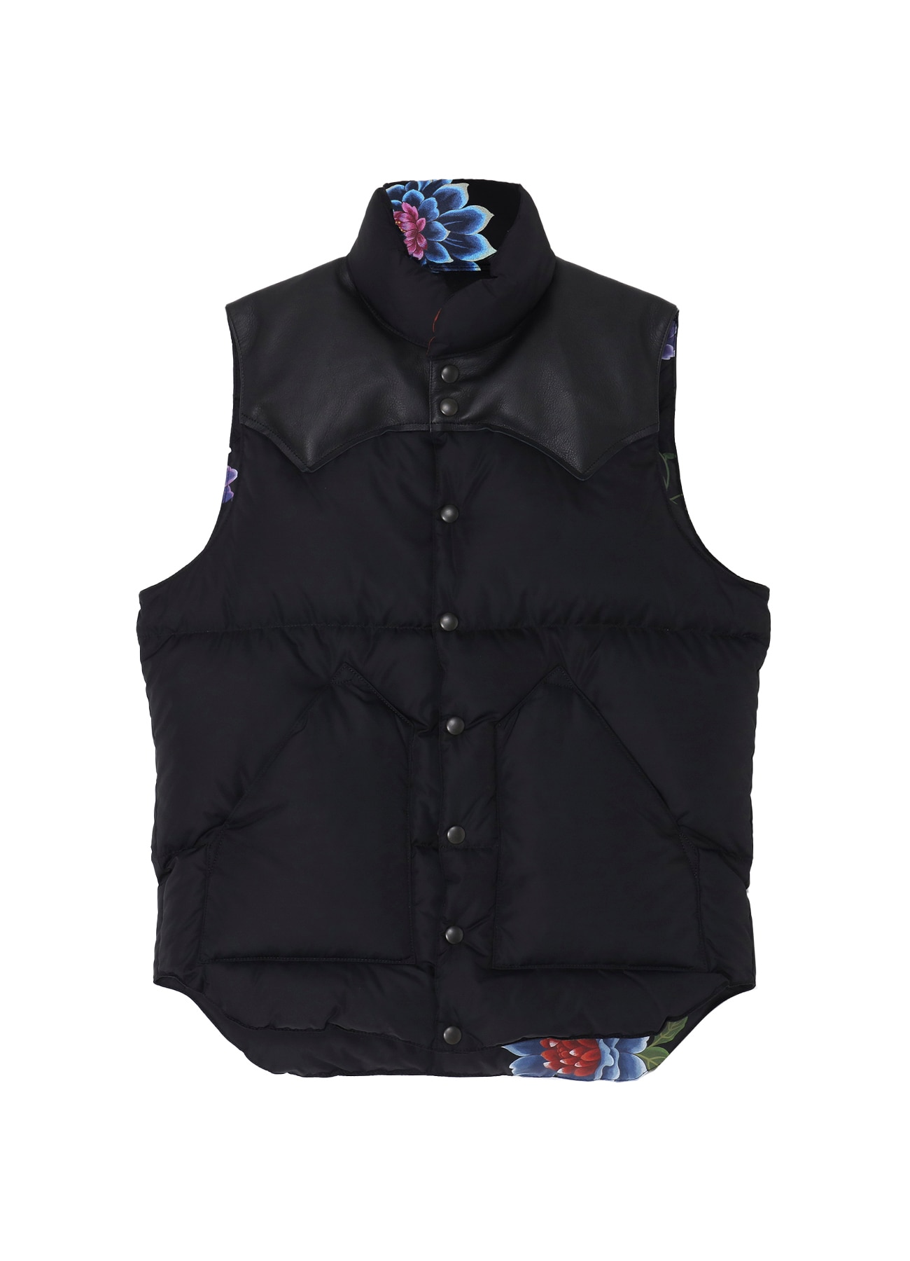 WILDSIDE × Rocky Mountain Featherbed Down Vest(BLACK)(38 Black