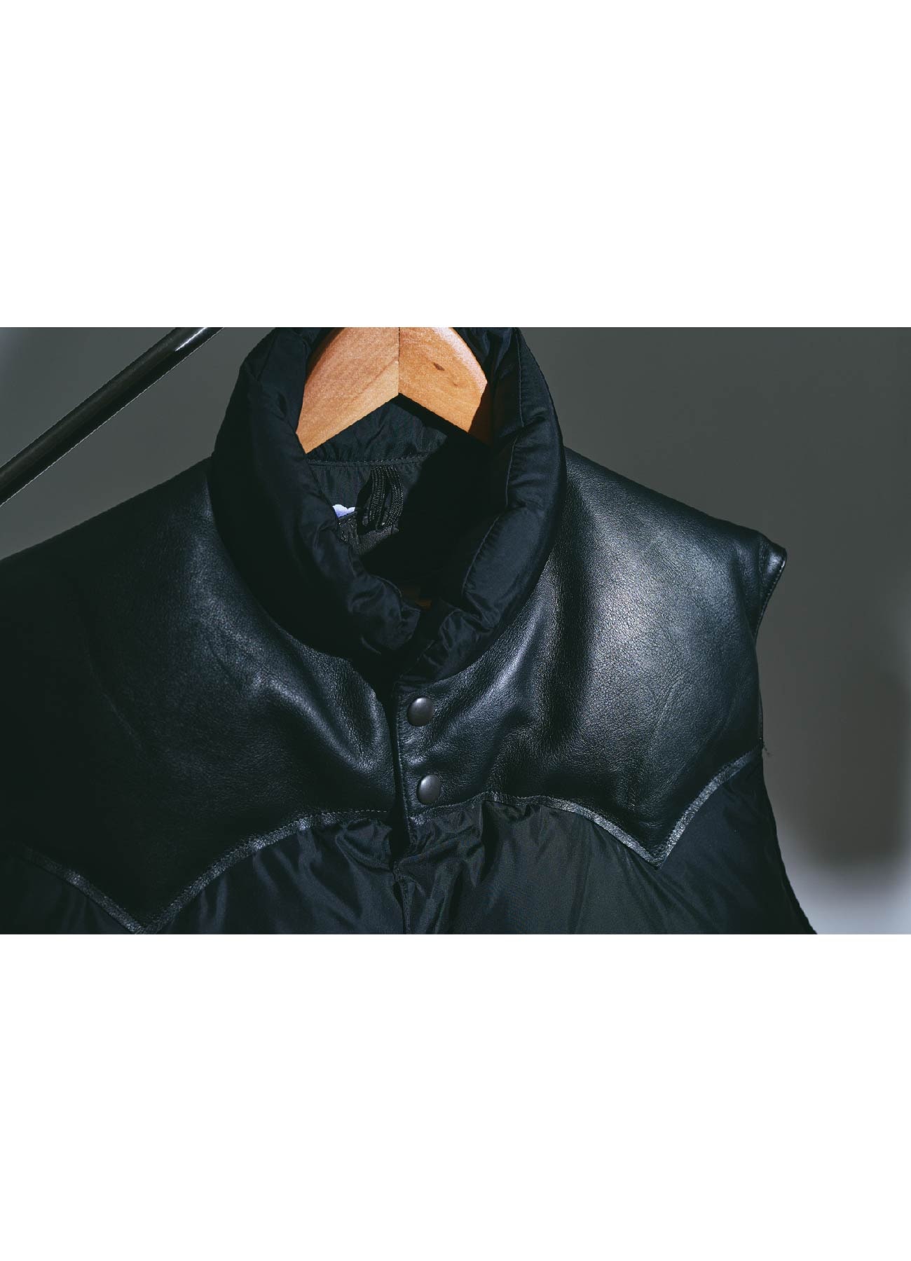 WILDSIDE × Rocky Mountain Featherbed Down Vest(BLACK)(38 Black