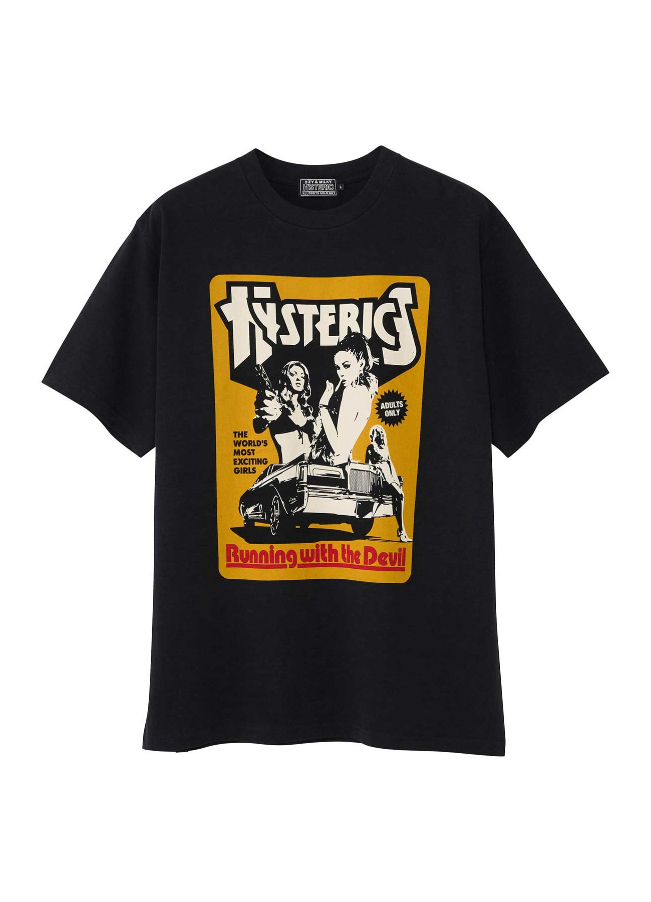HYSTERIC MOVIE T-Shirt(L BLACK): HYSTERIC GLAMOUR｜WILDSIDE YOHJI