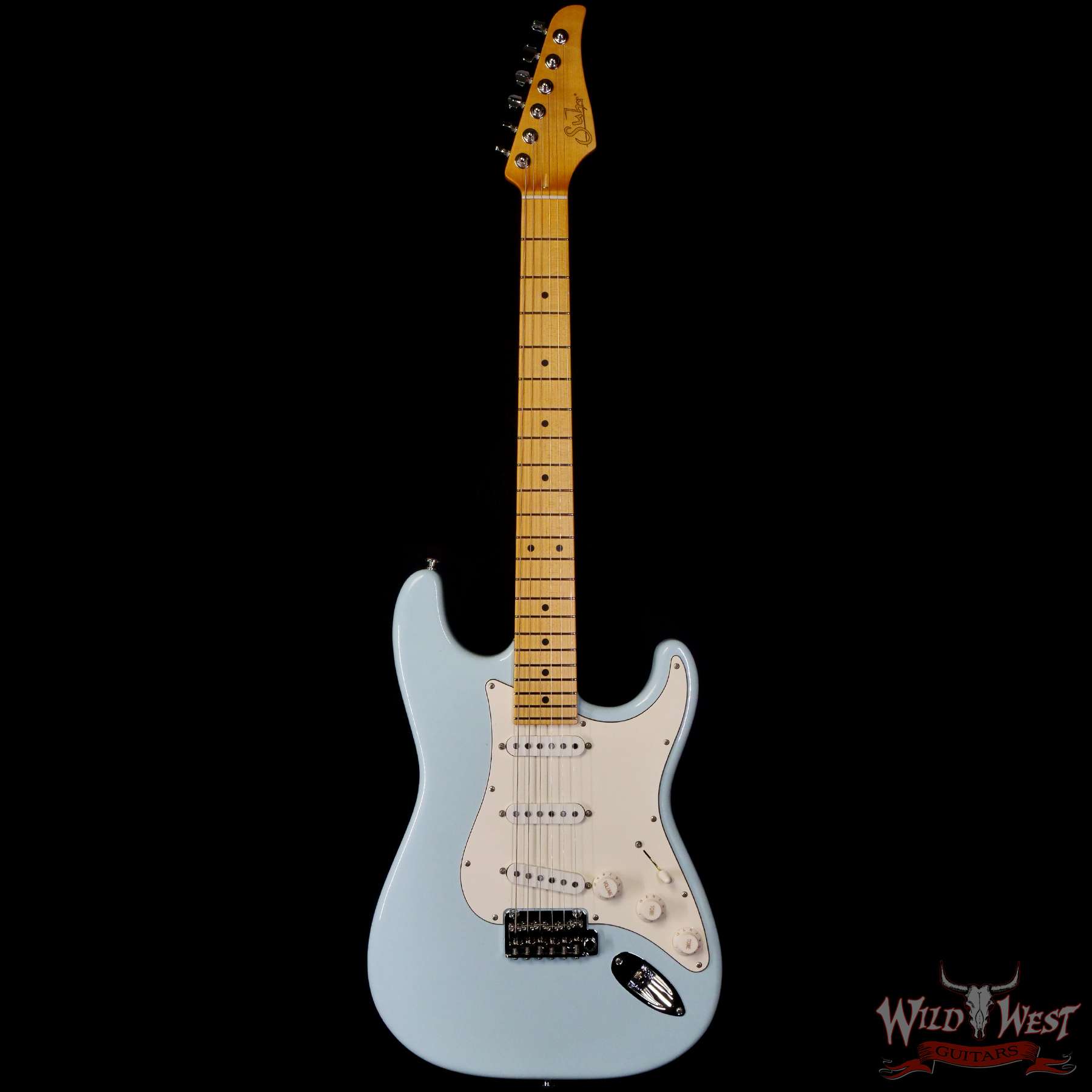 Suhr Classic S Antique SSS Maple Fingerboard Sonic Blue