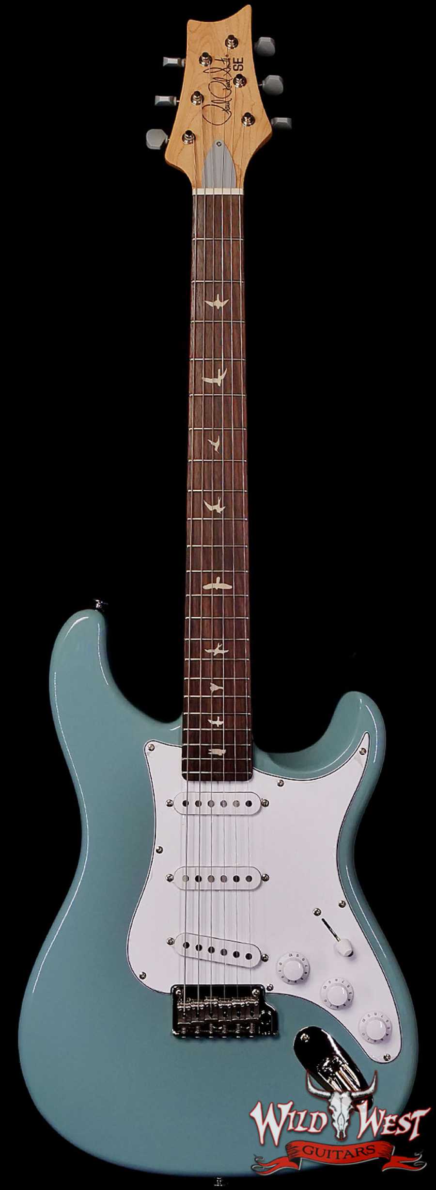 2025 Paul Reed Smith PRS SE Series Silver Sky Rosewood Stone Blue