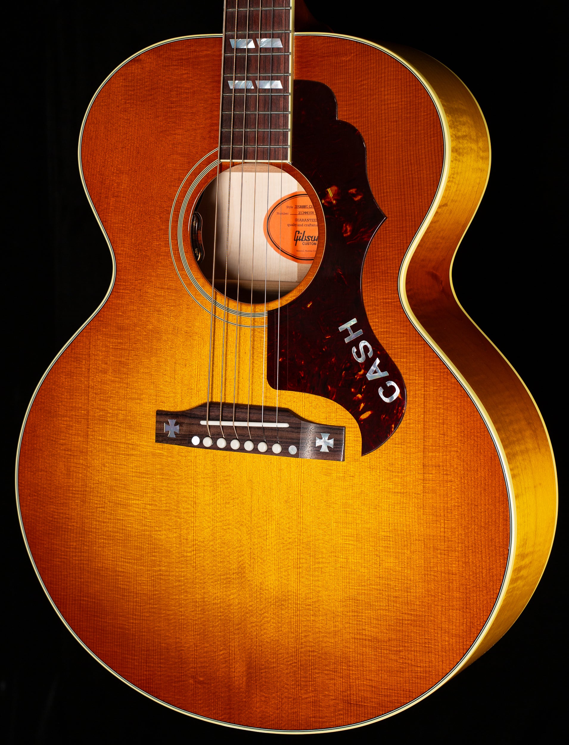 Gibson Rosanne Cash J-185 Heritage Cherry Sunburst (108