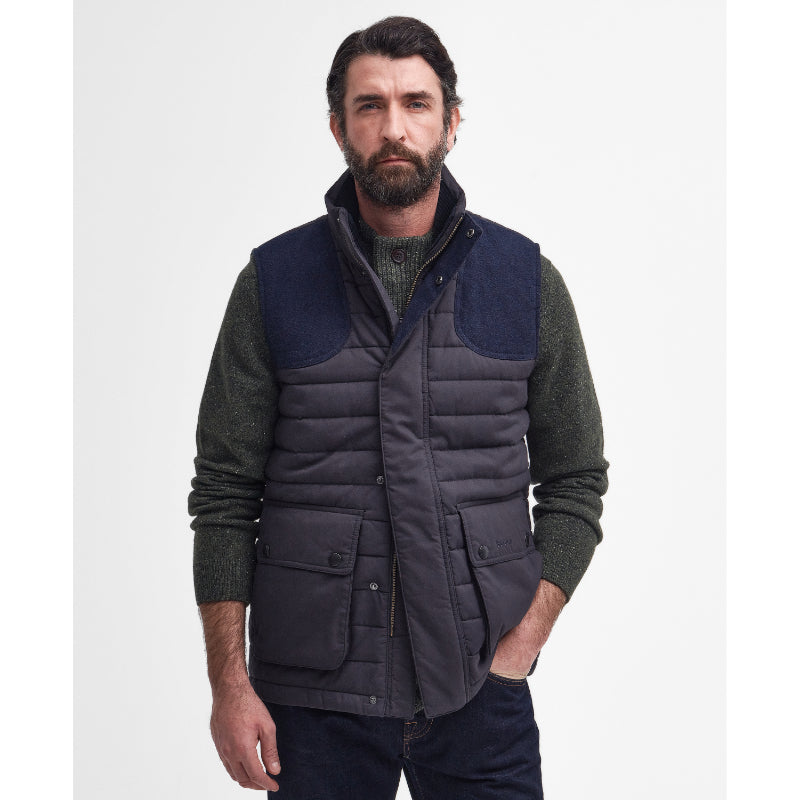 Barbour Bradford Mens Gilet - Navy – William Powell