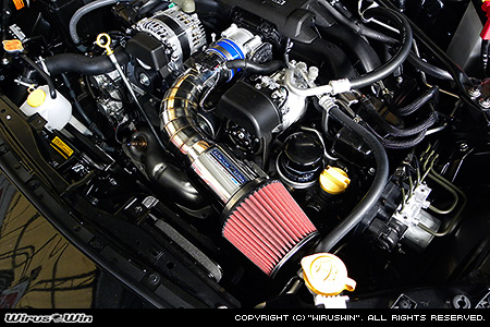 WirusWin】スバル BRZ【前期・後期】（DBA-ZC6）用大型チャンバー型