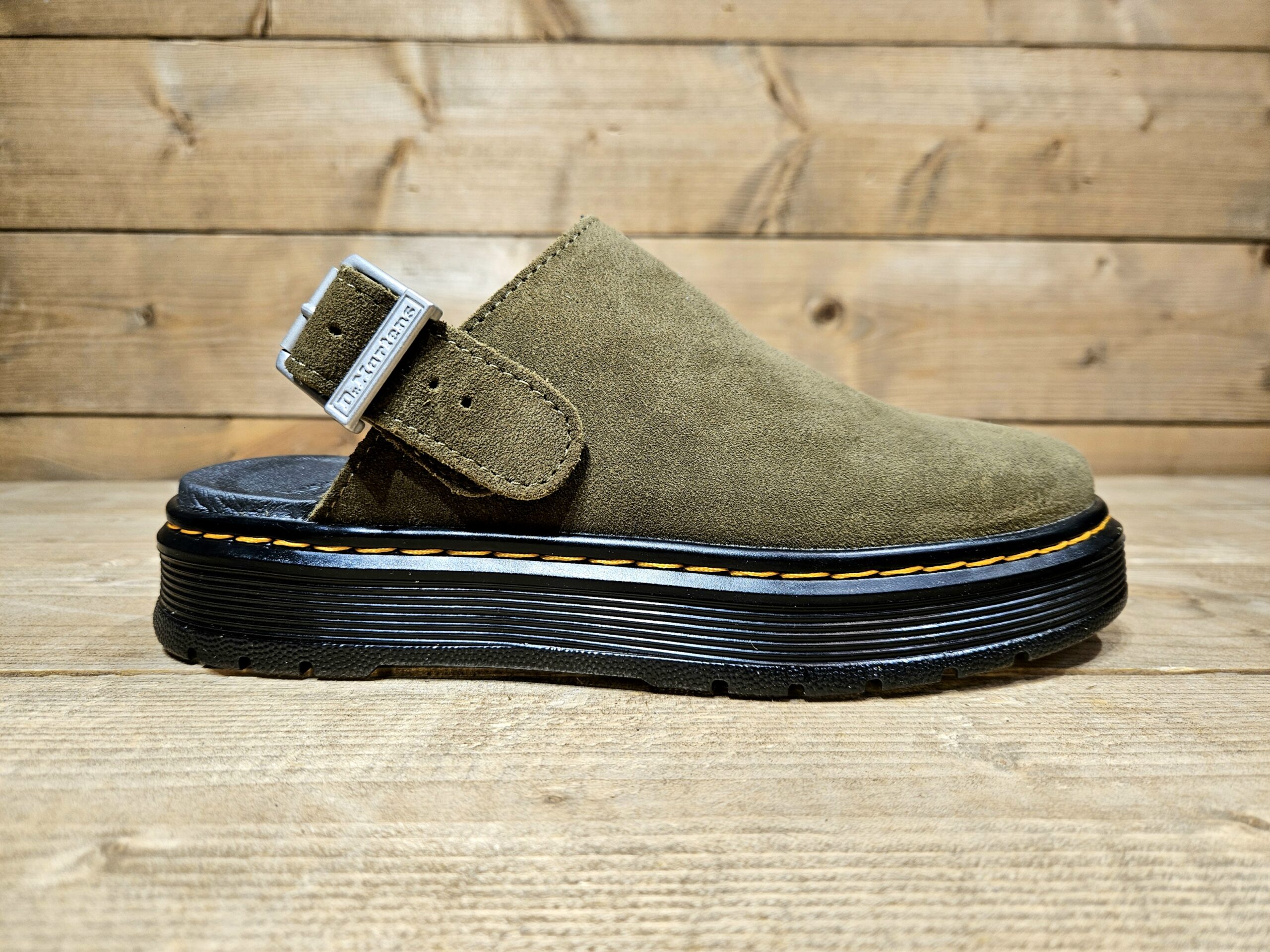 DR MARTENS: Brookline Mens (DMS Olive) | The Whitby Cobbler