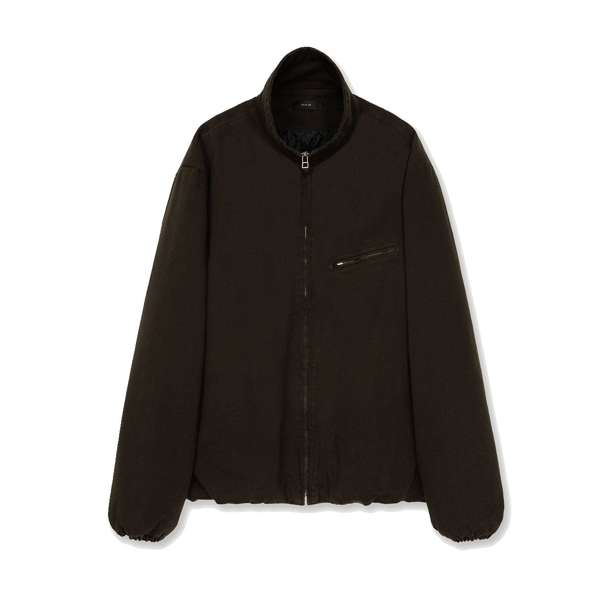 Caviar Oversized Blouson in Brushed Cotton | Why are you here?