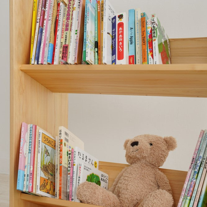 ハンドメイド 絵本棚 ✨ 木製棚 ブックシェルフ 木製本棚 ハンドメイド
