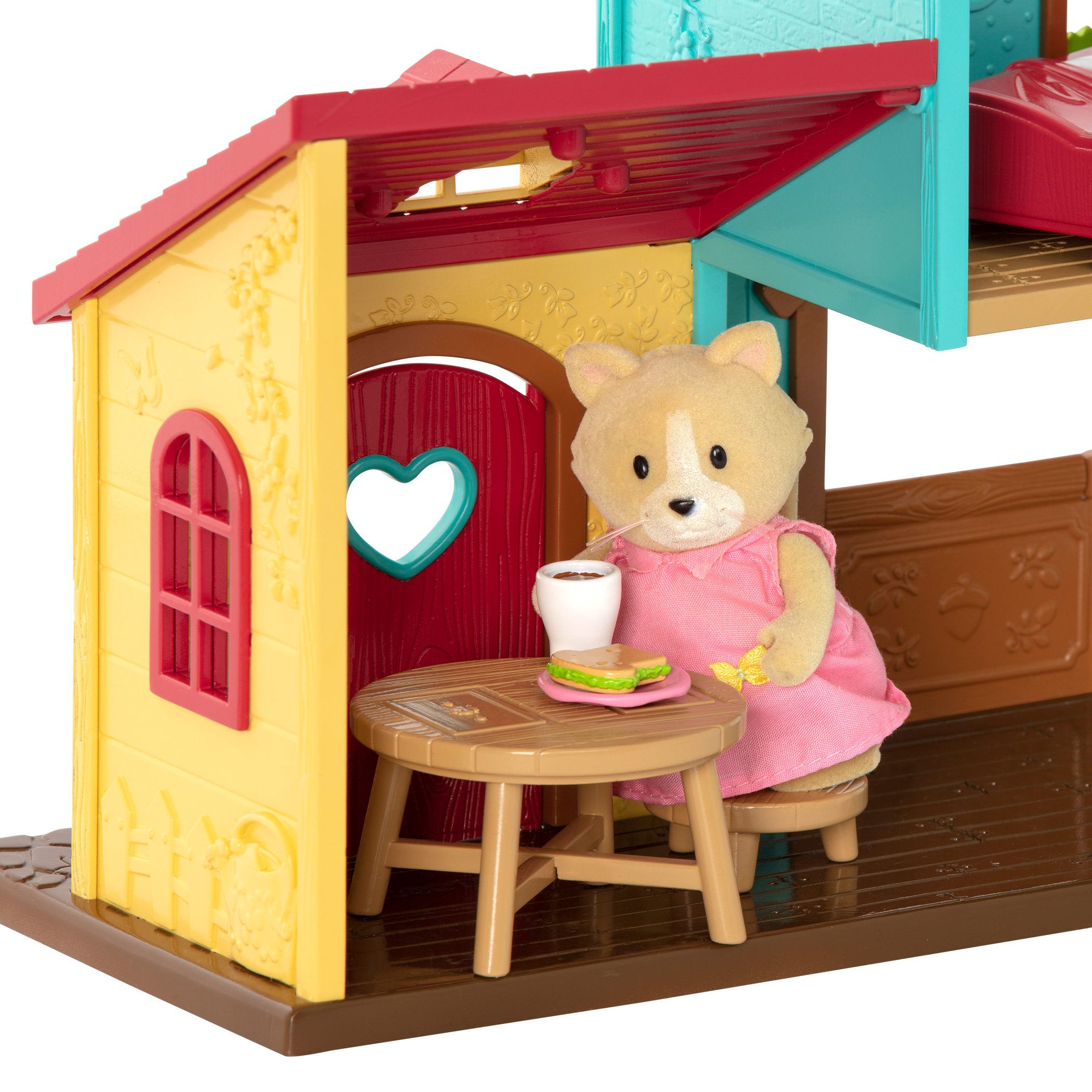 Li'l Nextdoor Neighbors | Toy Townhouse with Accessories | Li'l