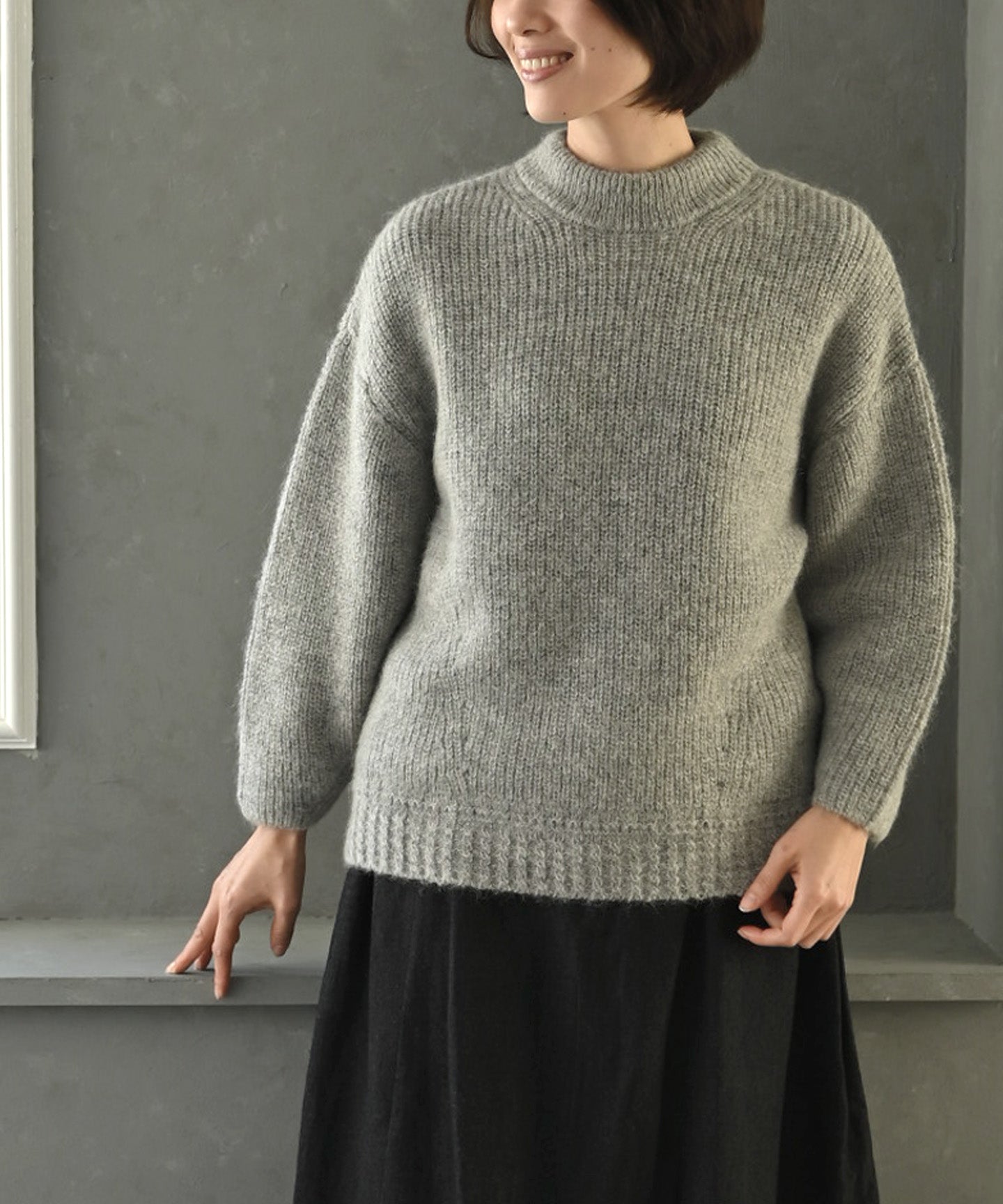 ふっくら柔らか高品質アルパカモヘヤ〉セーター (muc912) – WOOL STUDIO