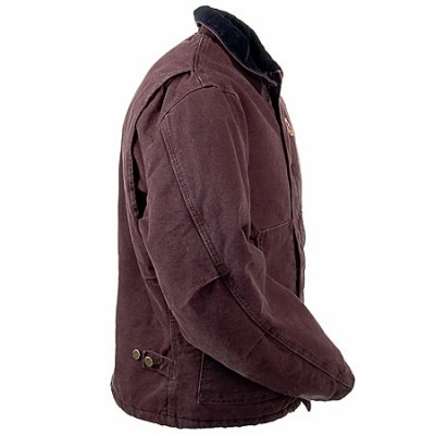 Carhartt J22DKB Dark Brown Traditional Sandstone Lined Jacket