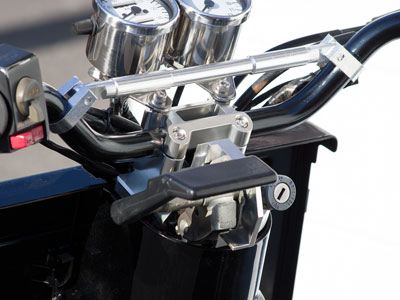 ジャイロX用 アルミビレットハンドルポストキット hwh-1 - バイク