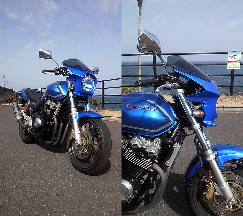 ホンダ】ホンダ CB400SF ビキニカウル レビュー - バイクパーツ