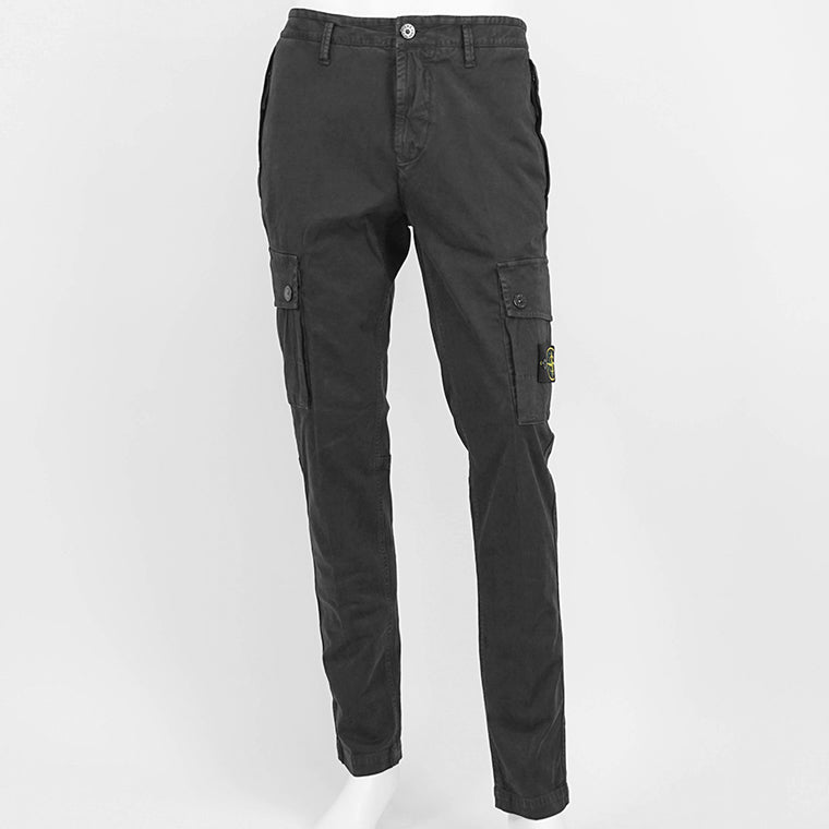 ストーンアイランド STONE ISLAND メンズ カーゴパンツ ブラック