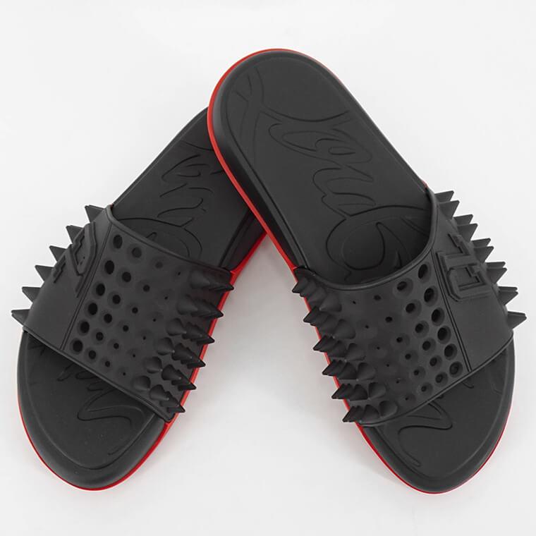 クリスチャンルブタン CHRISTIAN LOUBOUTIN メンズ サンダル ブラック