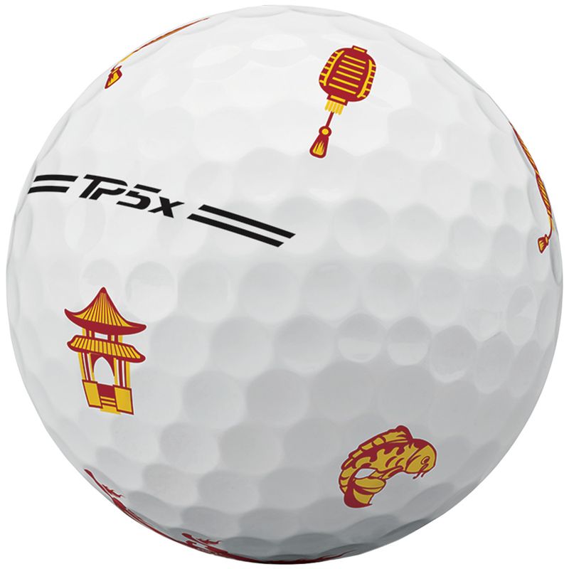 TaylorMade TP5x Pix 3.0 Golf Balls - Lunar New Year - Worldwide