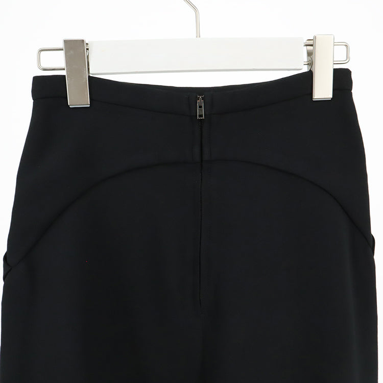 ミュウミュウ】MIU MIUスカート ブラック ウエスト約62cm、ヒップ約