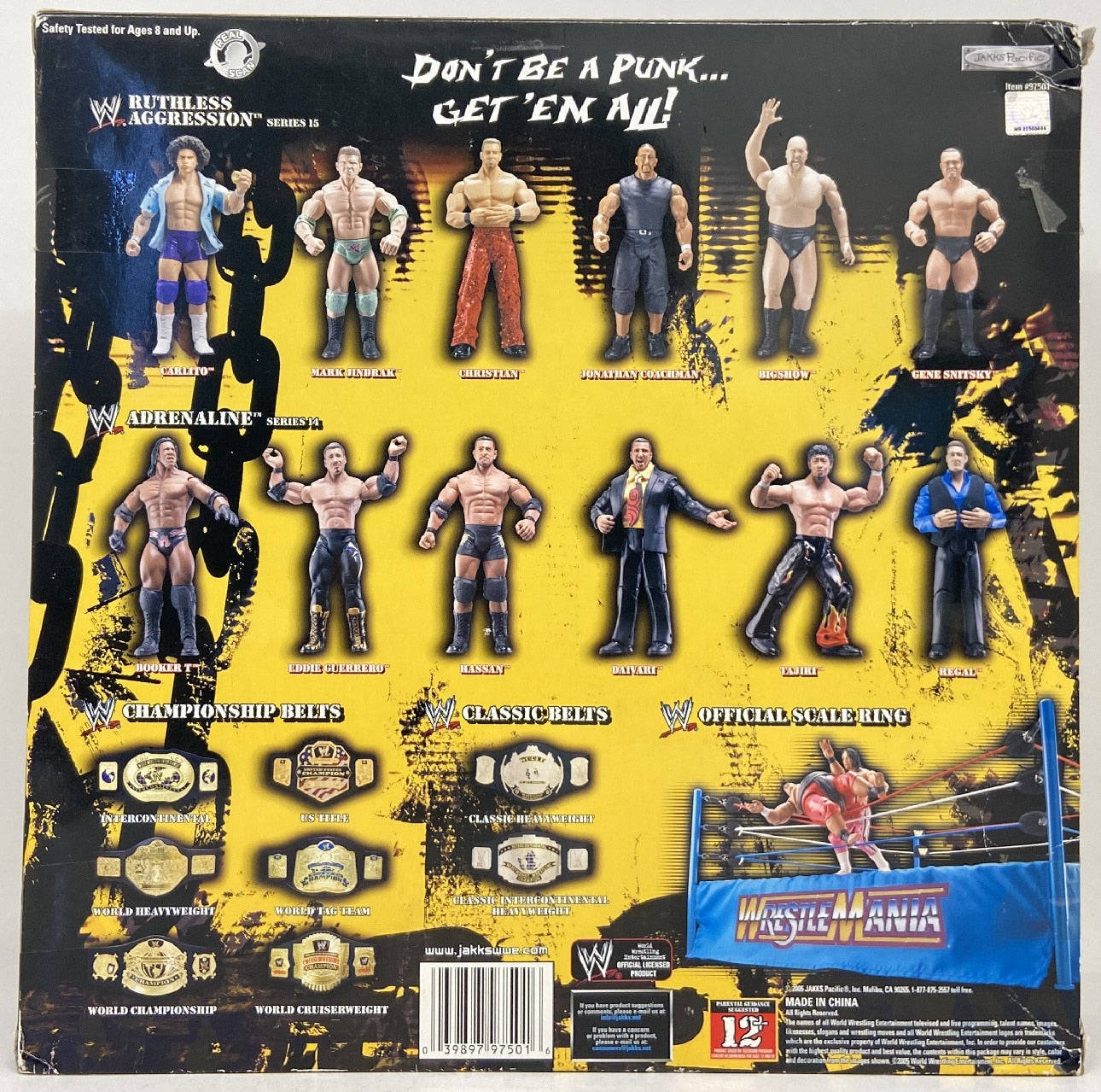 2005 WWE Jakks Pacific Multipack: Kenzo Suzuki vs. Rene Dupree