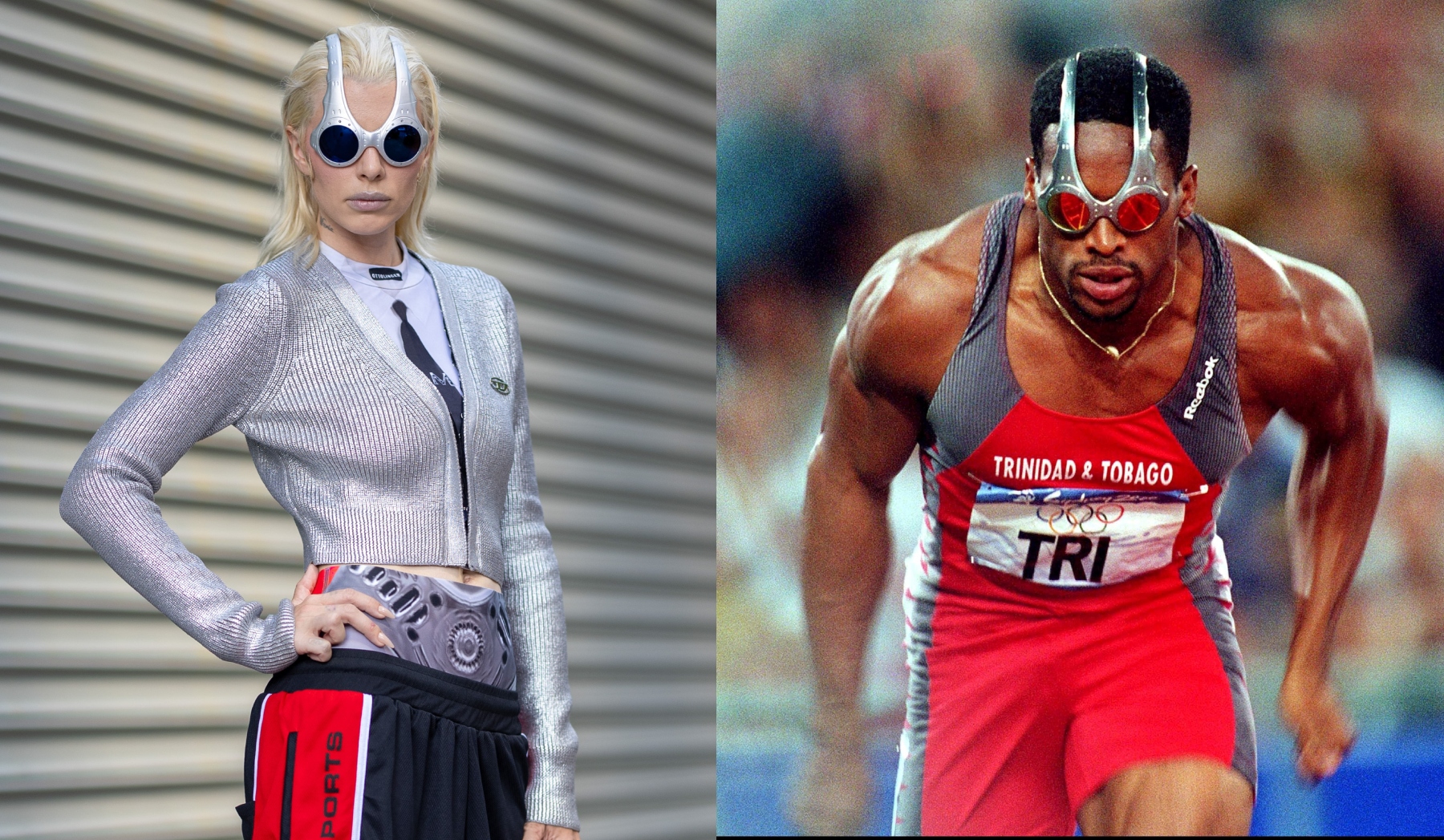 Here's Why Julia Fox's Oakley Over the Top Glasses Might Look Familiar