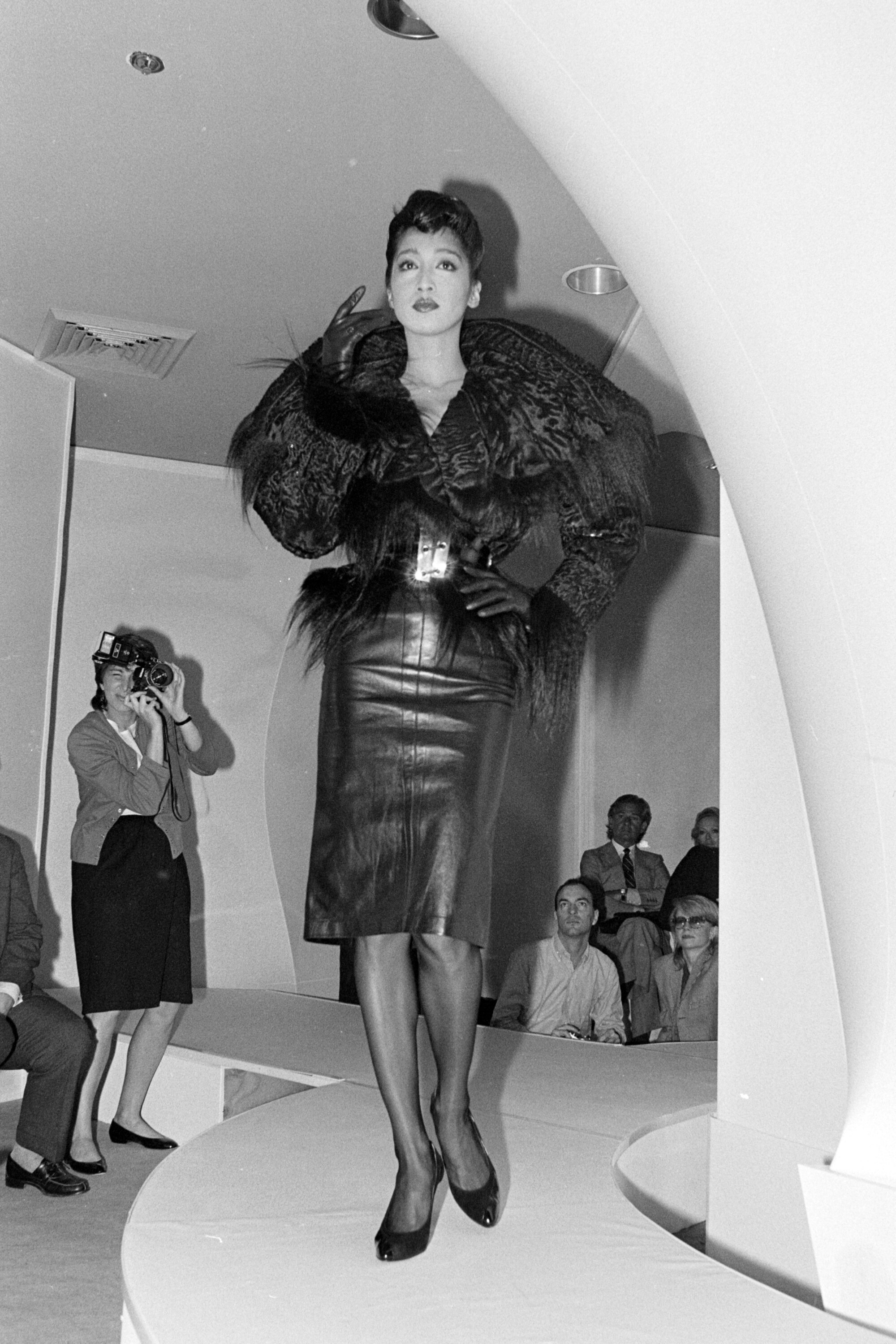 Azzedine Alaia 'King of Cling' 1982 Runway Show Debut [PHOTOS]