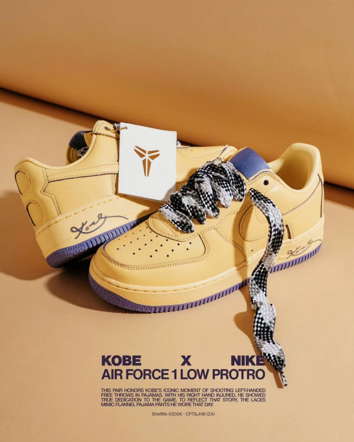 Kobe Bryant x Nike Air Force 1 Low Protro Release Date HV9408-700