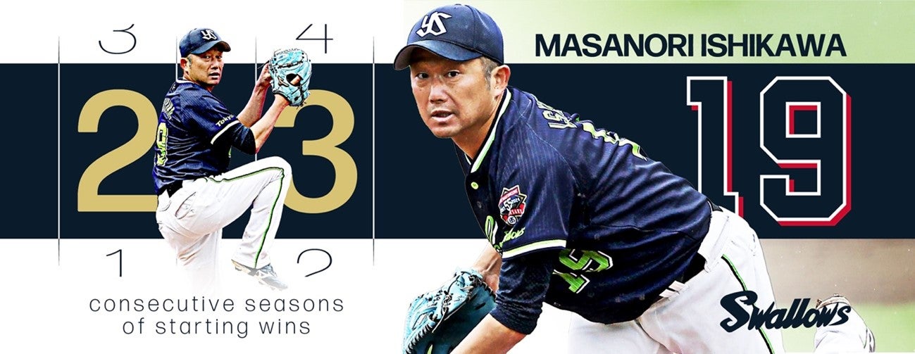 石川雅規23年連続先発勝利記念グッズ 販売のお知らせ | ニュース