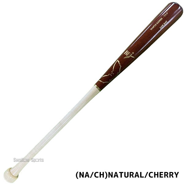 野球 サムバット 硬式木製バット BFJ 850g平均 軽量モデル グリップ細
