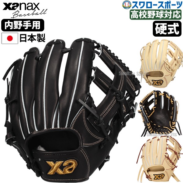 野球 ザナックス 硬式グローブ グラブ トラストエックス 内野手用 右投