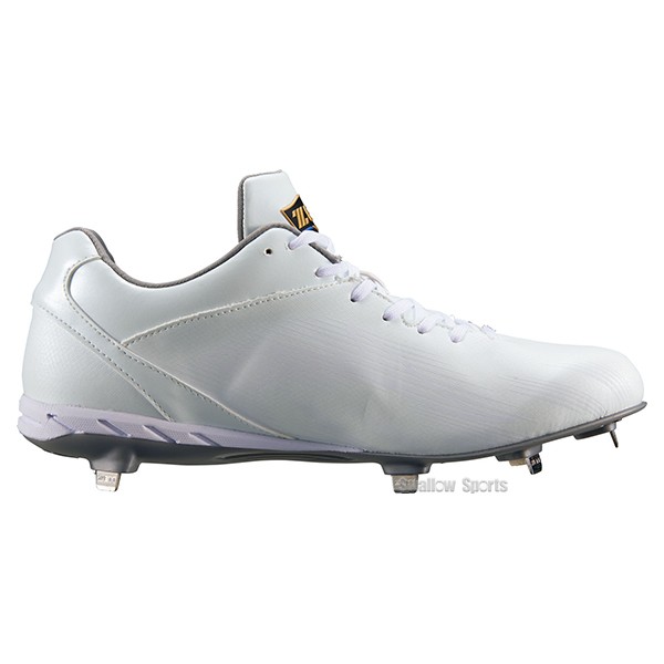 野球 ゼット スパイク 金具 白 ワイド ネオステイタス 高校野球対応 白
