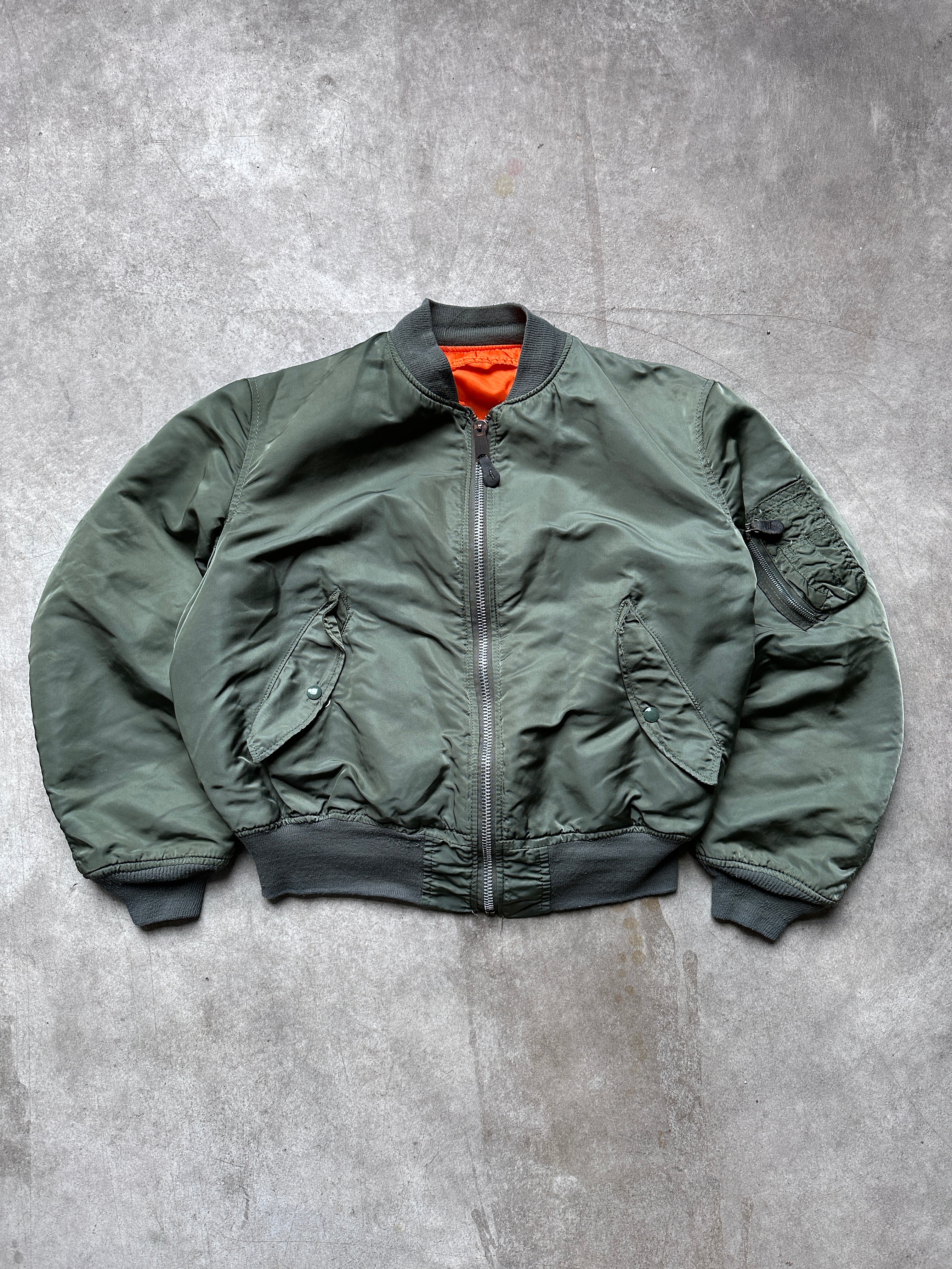 1970's ALPHA MA-1 FLIGHT JACKET | 4C Global – 4C GLOBAL