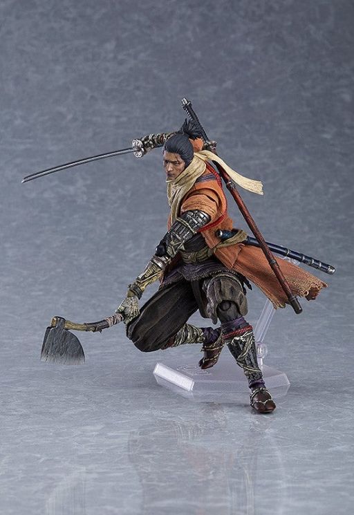 SEKIRO: SHADOWS DIE TWICE」の可動式フィギュア「figma 隻狼 DX