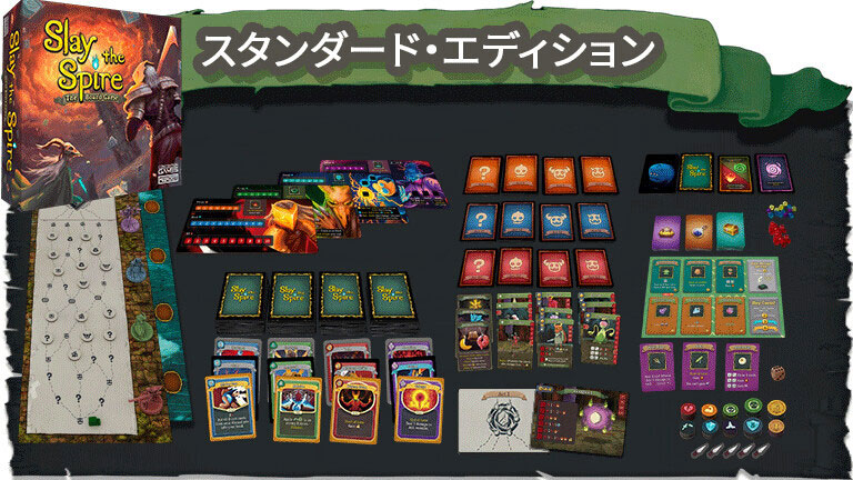 日本語版「Slay the Spire: The Board Game」スタンダード