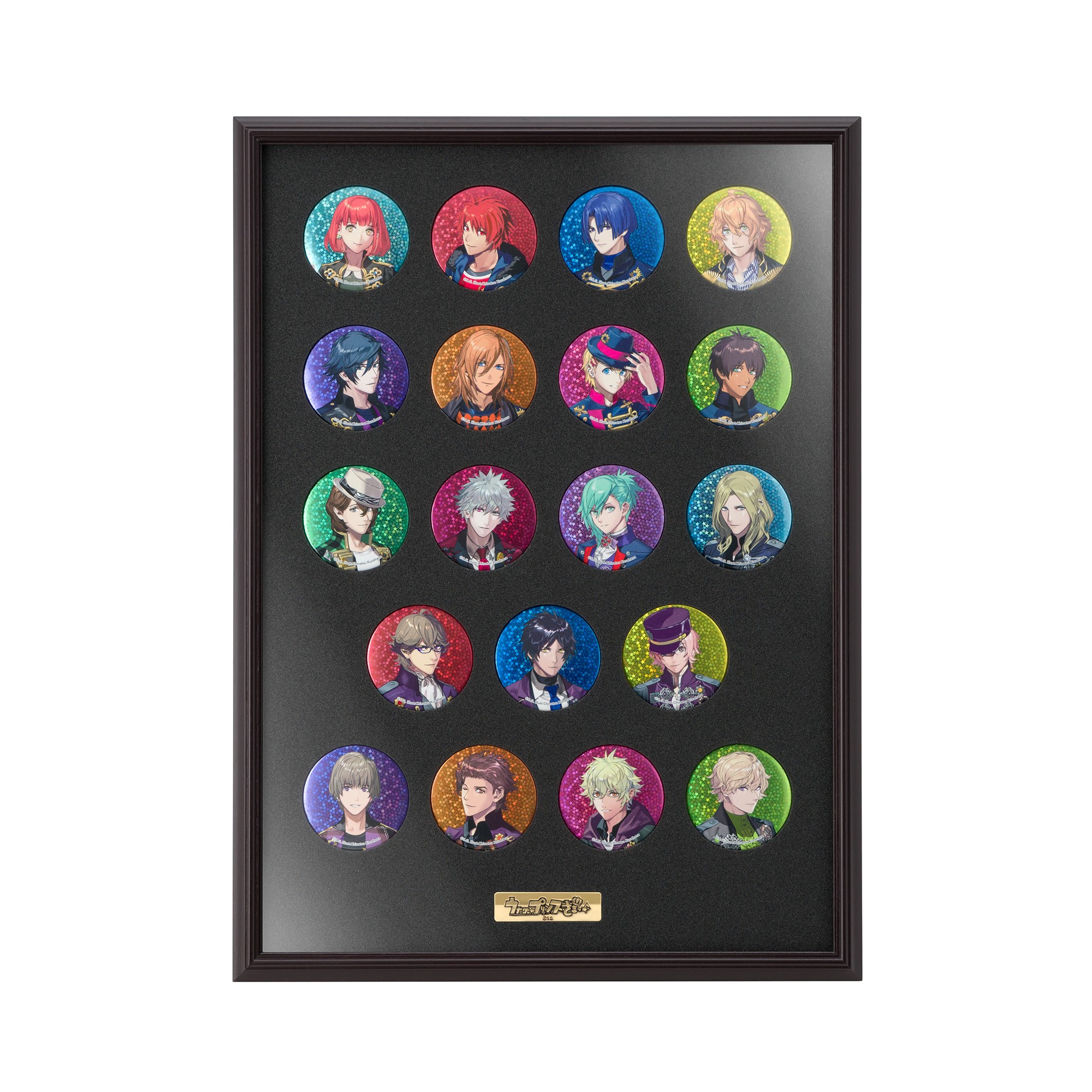 画像ギャラリー No.006 | 「うたプリ」ホログラム缶バッジ額装セットが