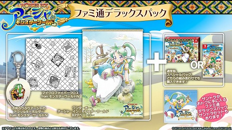 Switch版「ワンダーボーイ アーシャ・イン・モンスターワールド」の