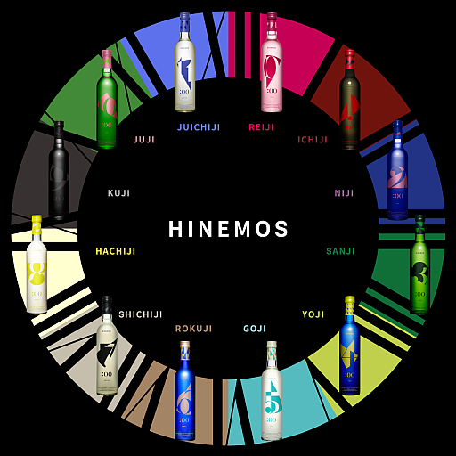 ペルソナ5 ザ・ロイヤル」よりHINEMOSコラボ日本酒が登場。3本セットの