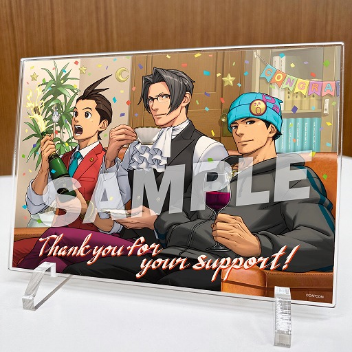 成歩堂龍一と御剣怜侍が配信者になって，「逆転裁判」シリーズを紹介