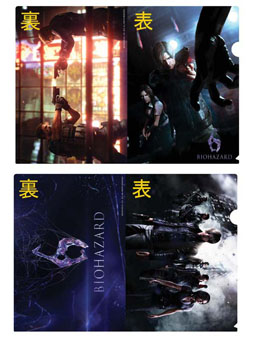 バイオハザード6」クリアファイル/ポストカードセットが今月上旬に登場