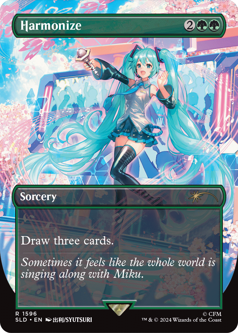 初音ミク」が，「MTG」のサブブランド「Secret Lair」とコラボ。Manbo