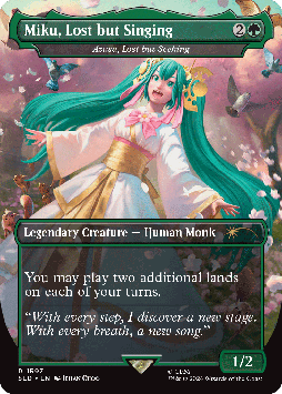 初音ミク」が，「MTG」のサブブランド「Secret Lair」とコラボ。Manbo
