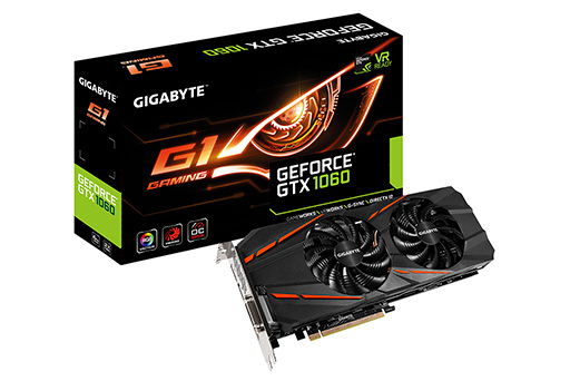 GTX 1060搭載カード8製品が一斉発表。税込の予想実売価格は3万円台半ば