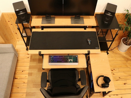 Bauhutte，木目調のゲーマー向けデスクおよびそのオプション計5製品を発売