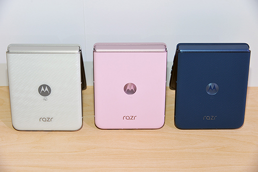 写真で見る「motorola razr 60」。手ごろな価格のミドルクラス市場向け