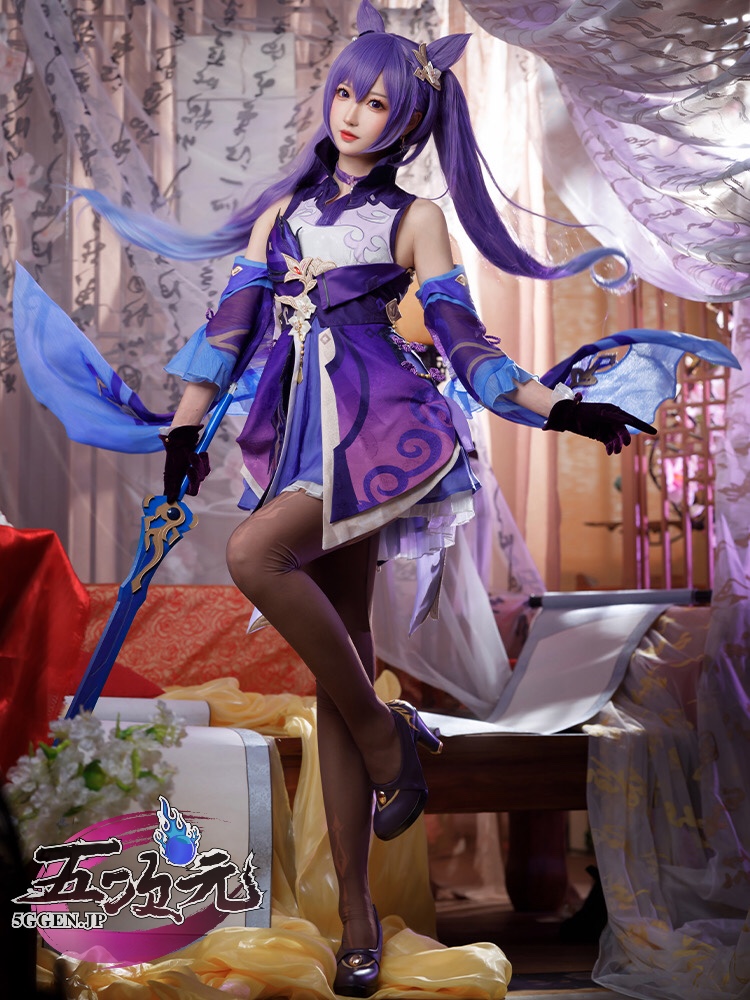 猫屋小舗 原神 コスプレ 刻晴 コクセイ 衣装