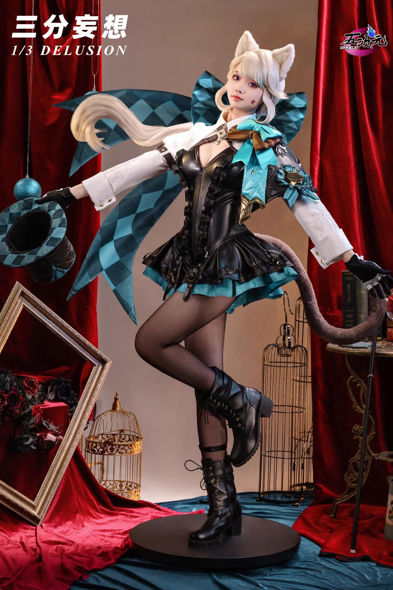 三分妄想 原神 コスプレ リネット 双子 衣装 コスチューム 帽子込み
